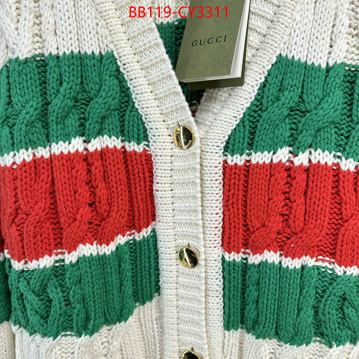 Clothing-Gucci aaaaa+ class replica ID: CY3311 $: 119USD