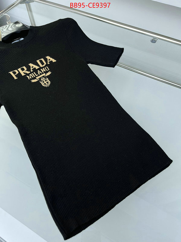 Clothing-Prada how to buy replica shop ID: CE9397 $: 95USD