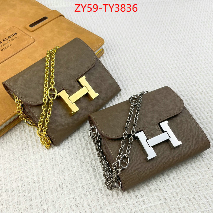 Hermes Bags(4A)-Wallet- how to buy replcia ID: TY3836 $: 59USD