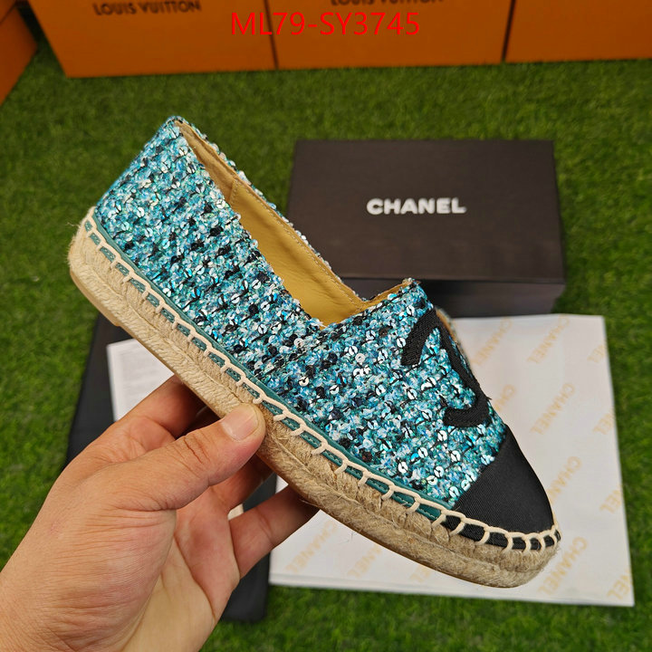 Women Shoes-Chanel replica sale online ID: SY3745 $: 79USD