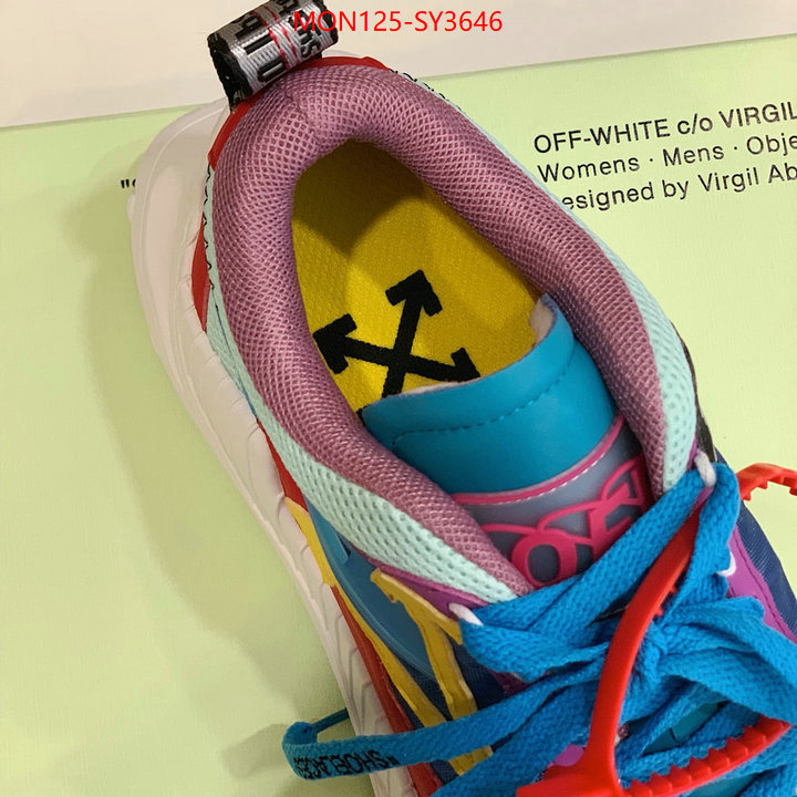 Women Shoes-Offwhite replica us ID: SY3646 $: 125USD