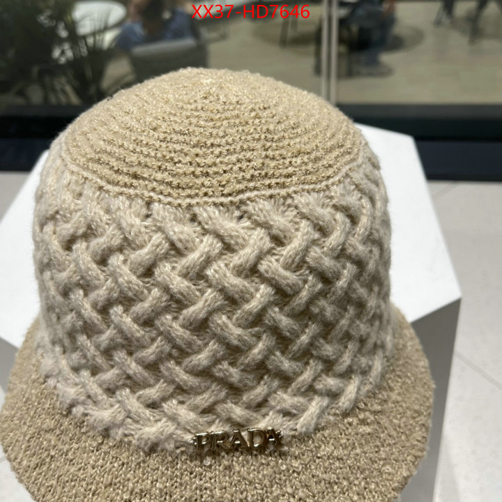 Cap (Hat)-Prada mirror copy luxury ID: HD7646 $: 37USD