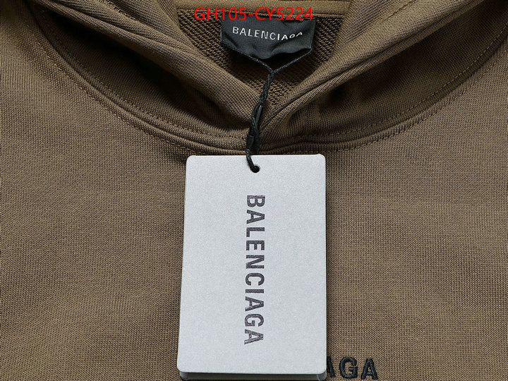 Clothing-Balenciaga cheap replica designer ID: CY5224 $: 105USD