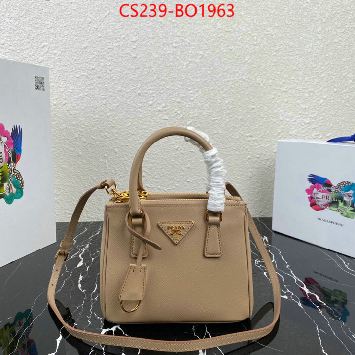 Prada Bags (TOP)-Diagonal- wholesale china ID: BO1963 $: 239USD