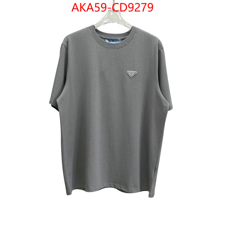 Clothing-Prada shop the best high authentic quality replica ID: CD9279 $: 59USD