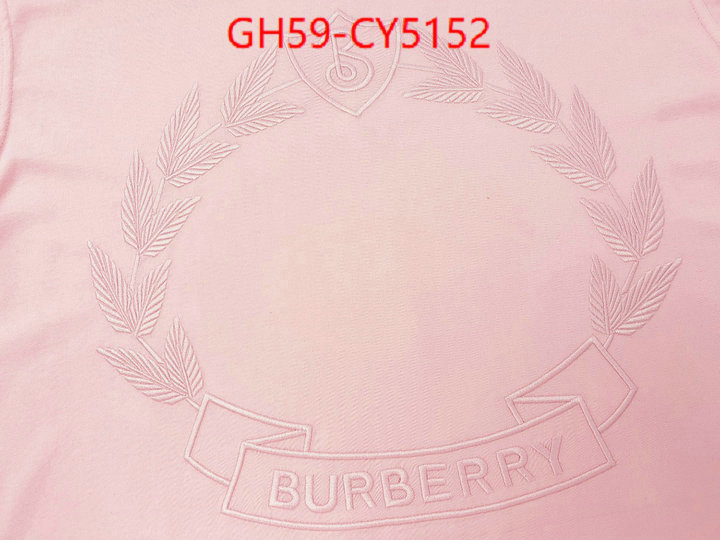 Clothing-Burberry buy high-quality fake ID: CY5152 $: 59USD