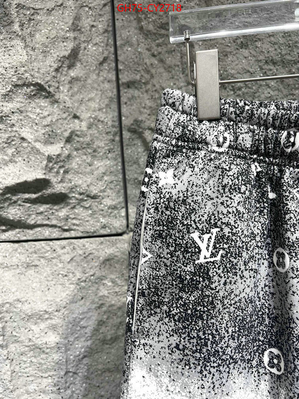 Clothing-LV top brands like ID: CY2718 $: 75USD