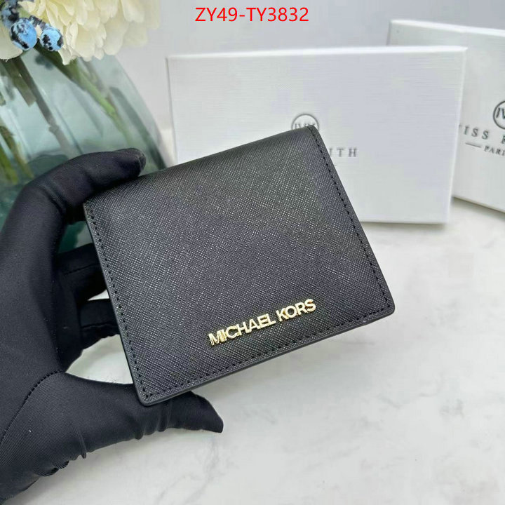 Michael Kors Bags(4A)-Wallet where can you buy replica ID: TY3832 $: 49USD