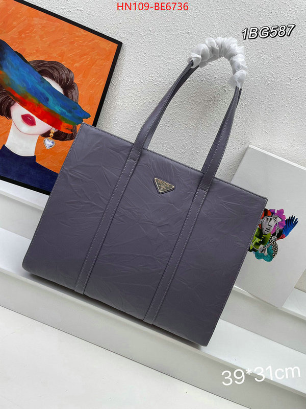 Prada Bags (4A)-Handbag- fashion designer ID: BE6736 $: 109USD