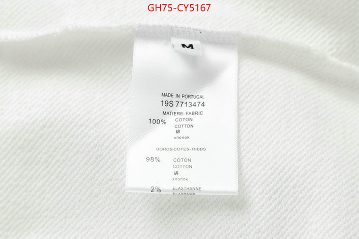 Clothing-Givenchy designer 7 star replica ID: CY5167 $: 75USD