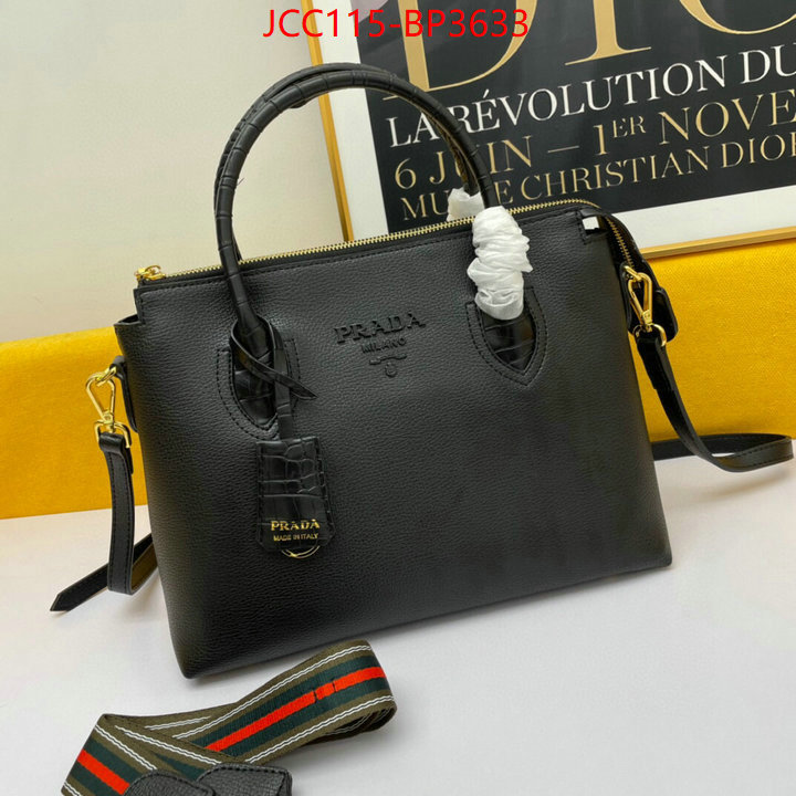 Prada Bags (4A)-Handbag- best replica new style ID: BP3633 $: 115USD