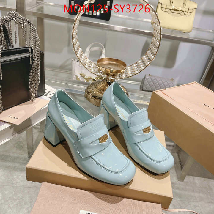 Women Shoes-Miu Miu high ID: SY3726 $: 125USD