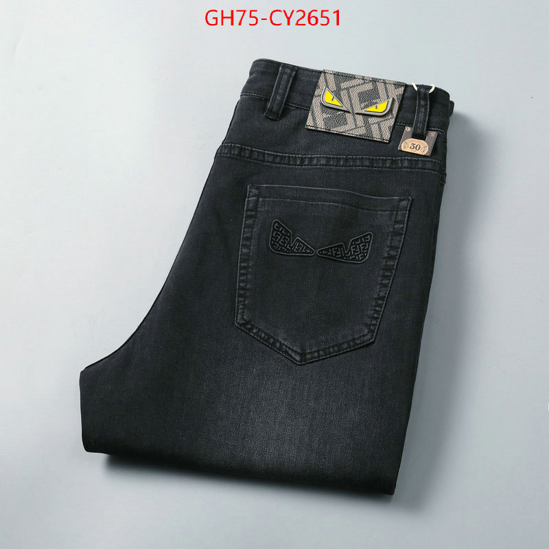 Clothing-Fendi outlet 1:1 replica ID: CY2651 $: 75USD