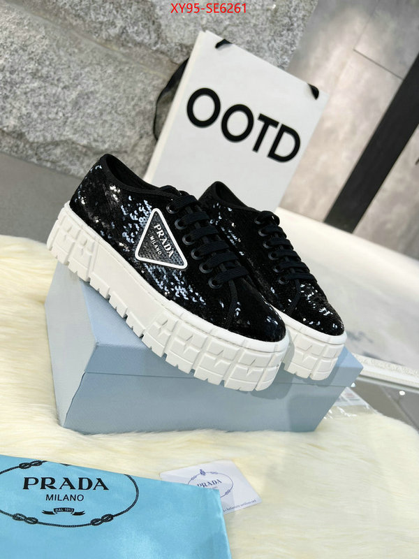 Women Shoes-Prada perfect quality ID: SE6261 $: 95USD