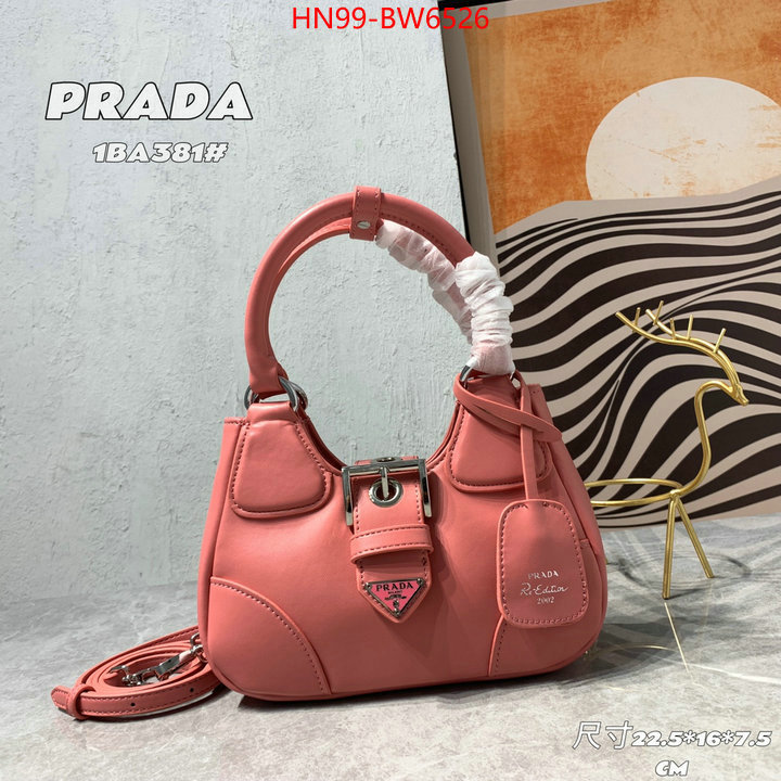 Prada Bags (4A)-Handbag- high quality replica designer ID: BW6526 $: 99USD