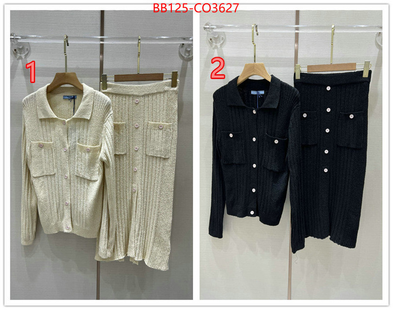 Clothing-Prada how to buy replica shop ID: CO3627 $: 125USD