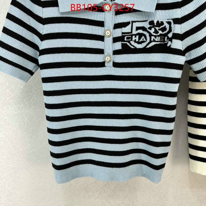 Clothing-Chanel for sale online ID: CY3257 $: 105USD