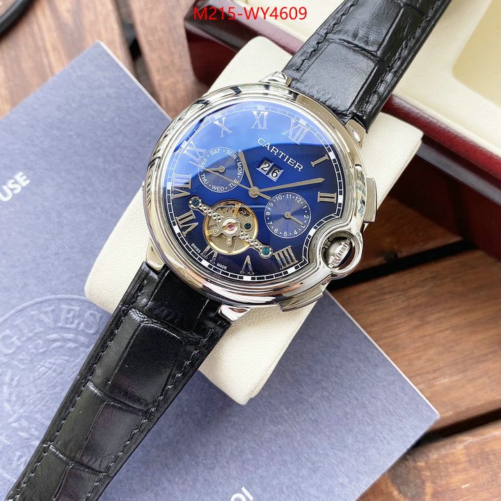 Watch(TOP)-Cartier 1:1 clone ID: WY4609 $: 215USD