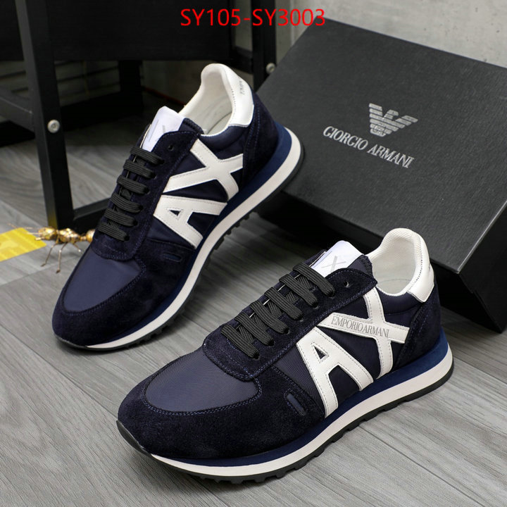 Men shoes-Armani first copy ID: SY3003 $: 105USD