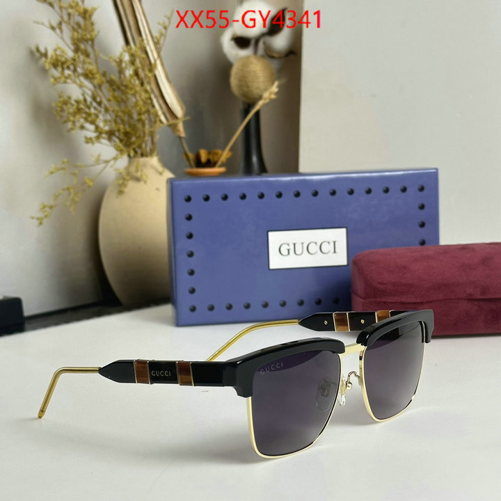 Glasses-Gucci how to buy replica shop ID: GY4341 $: 55USD