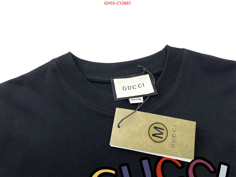 Clothing-Gucci can you buy knockoff ID: CY2661 $: 55USD