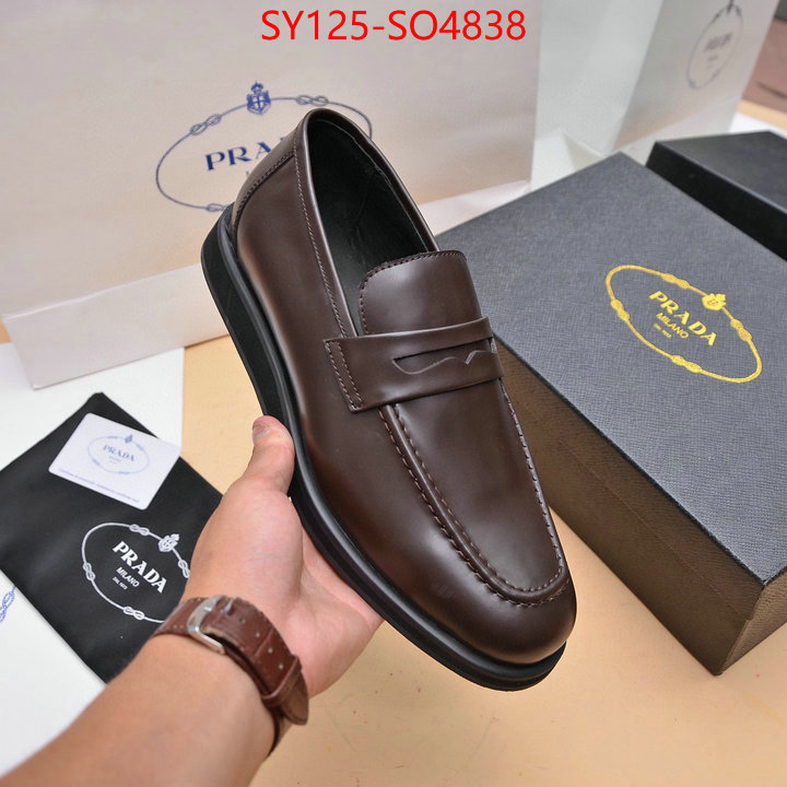 Men shoes-Prada replica 1:1 high quality ID: SO4838 $: 125USD