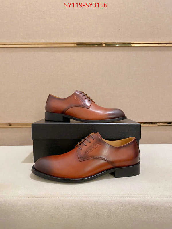 Men shoes-Prada aaaaa+ replica designer ID: SY3156 $: 119USD