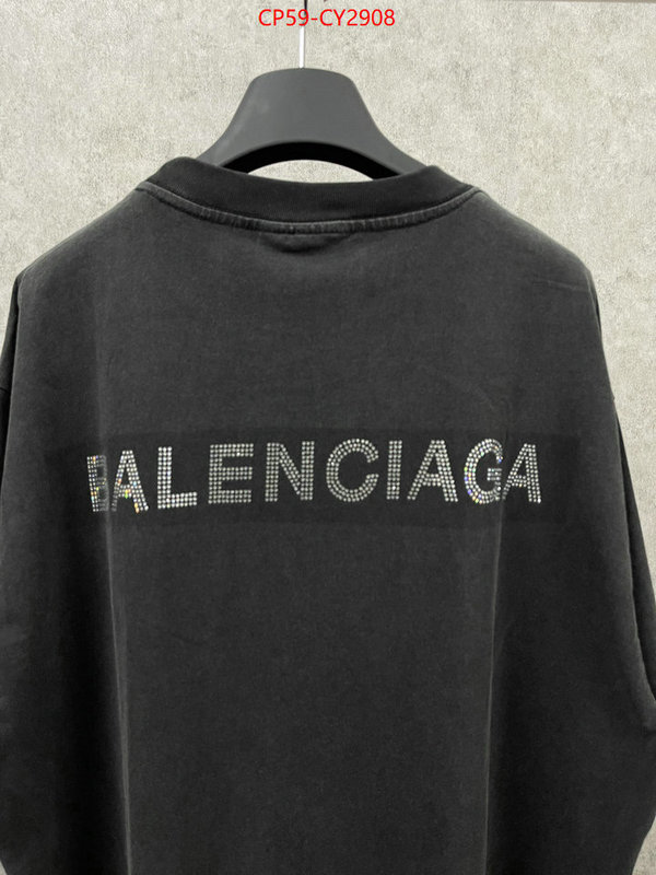 Clothing-Balenciaga shop designer replica ID: CY2908 $: 59USD