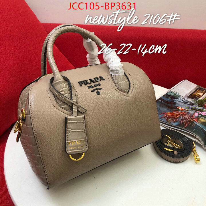 Prada Bags (4A)-Handbag- highest quality replica ID: BP3631 $: 105USD