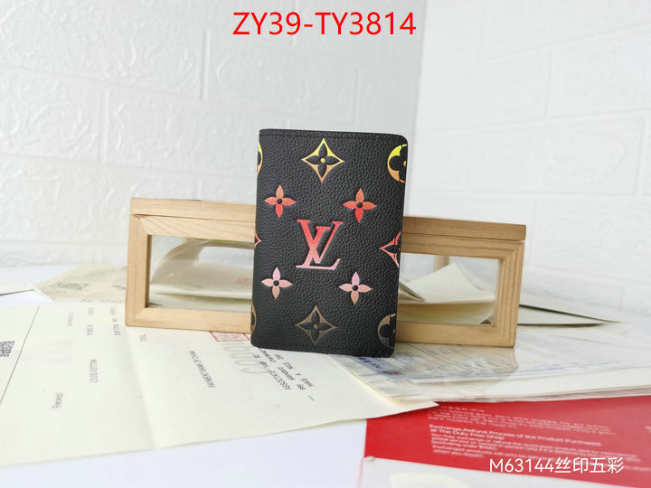 LV Bags(4A)-Wallet where to find best ID: TY3814 $: 39USD