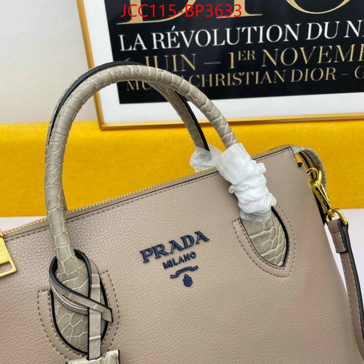 Prada Bags (4A)-Handbag- best replica new style ID: BP3633 $: 115USD