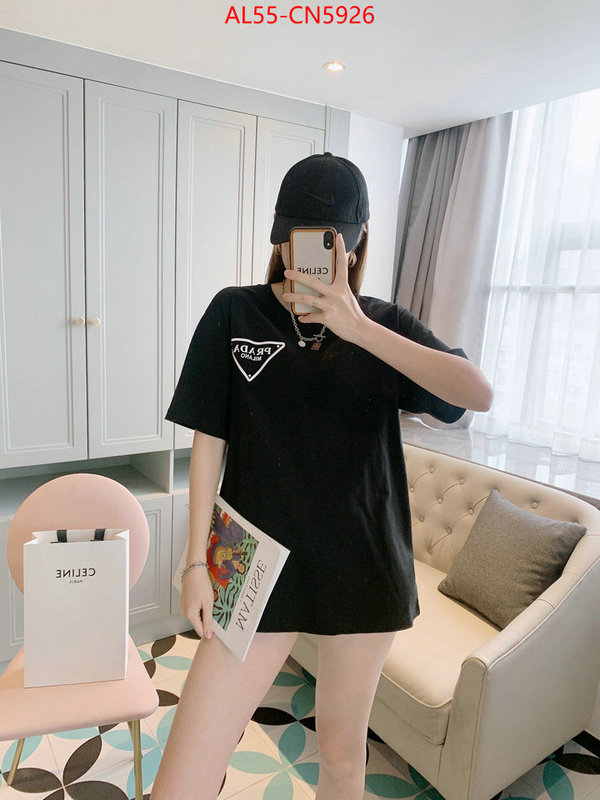 Clothing-Prada buy 1:1 ID: CN5926 $: 55USD