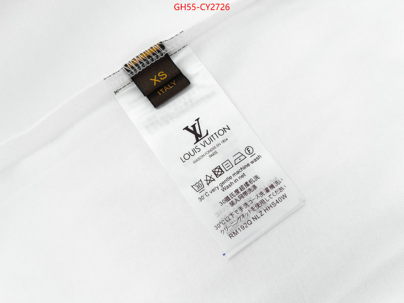 Clothing-LV 2023 replica wholesale cheap sales online ID: CY2726 $: 55USD