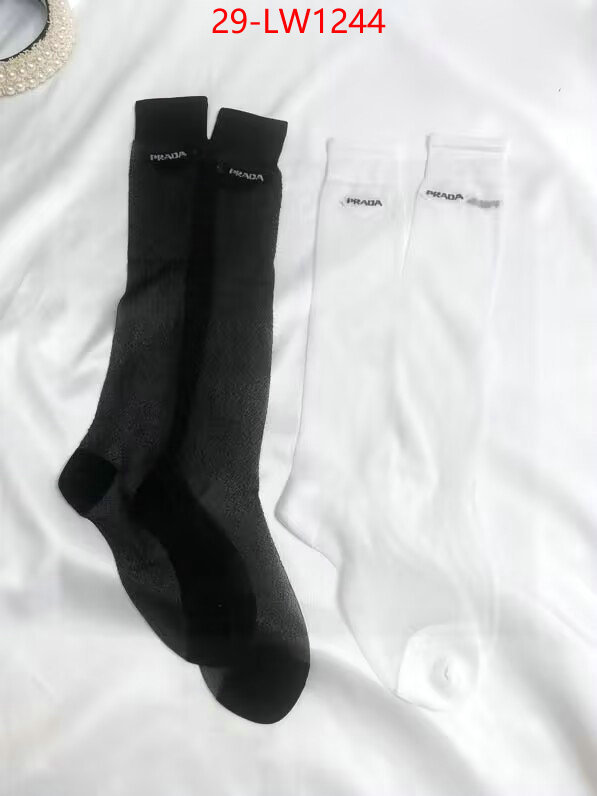 Sock-Prada luxury 7 star replica ID: LW1244 $: 29USD