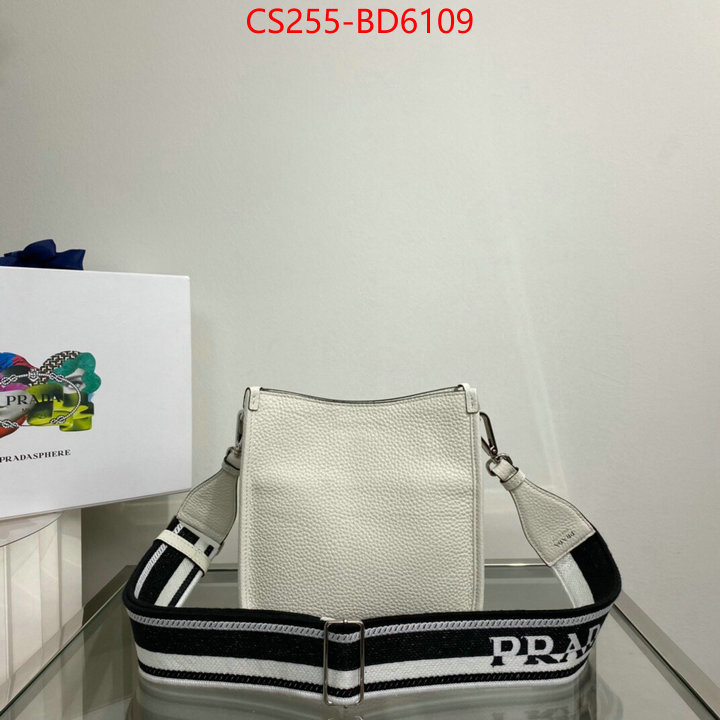 Prada Bags (TOP)-Diagonal- perfect quality designer replica ID: BD6109 $: 255USD