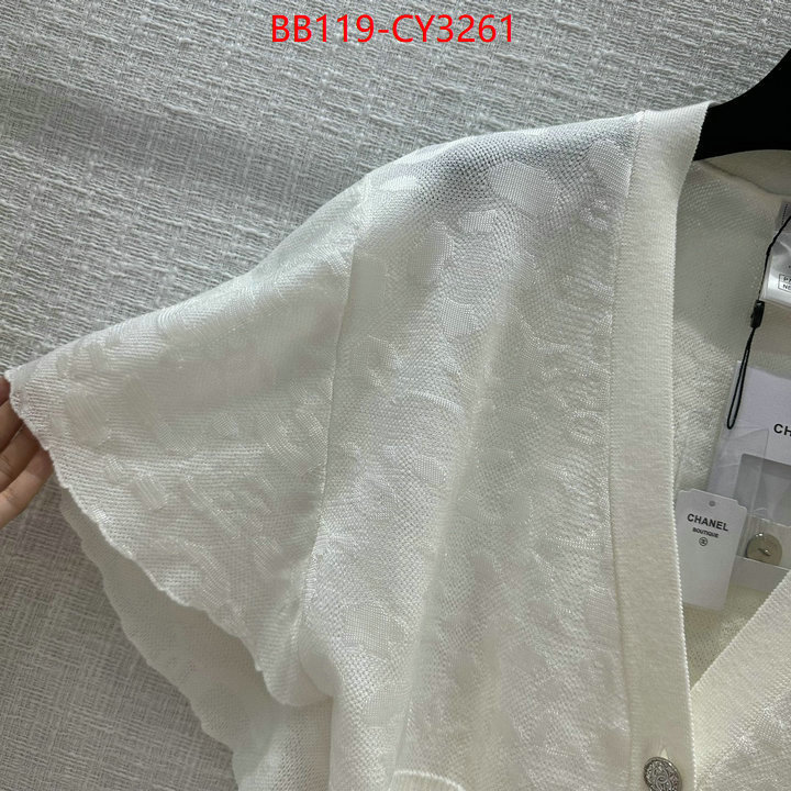 Clothing-Chanel what best replica sellers ID: CY3261 $: 119USD