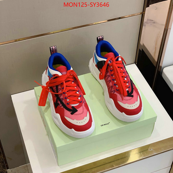 Women Shoes-Offwhite replica us ID: SY3646 $: 125USD