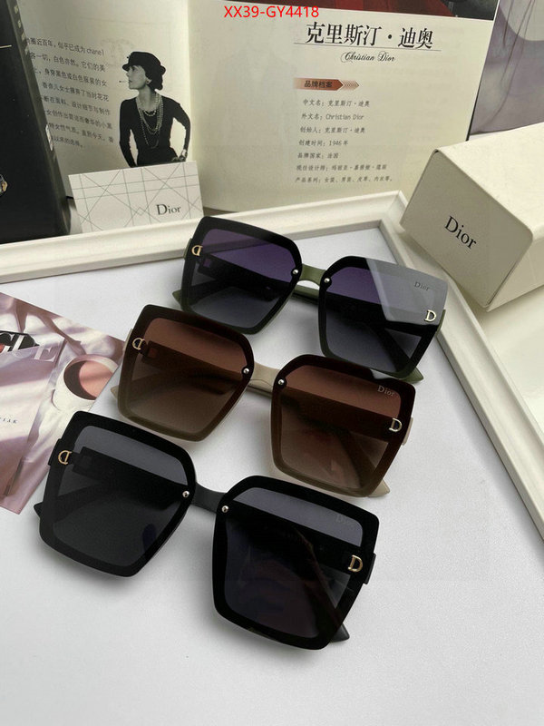 Glasses-Dior we provide top cheap aaaaa ID: GY4418 $: 39USD