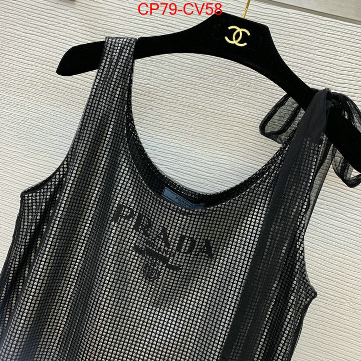 Clothing-Prada china sale ID: CV58 $: 79USD