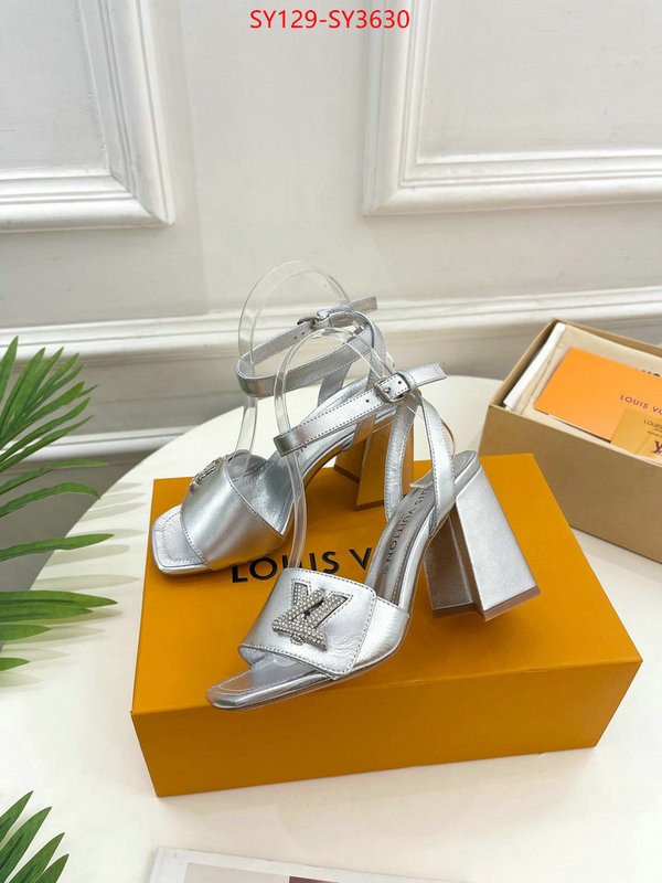 Women Shoes-LV buy replica ID: SY3630 $: 129USD