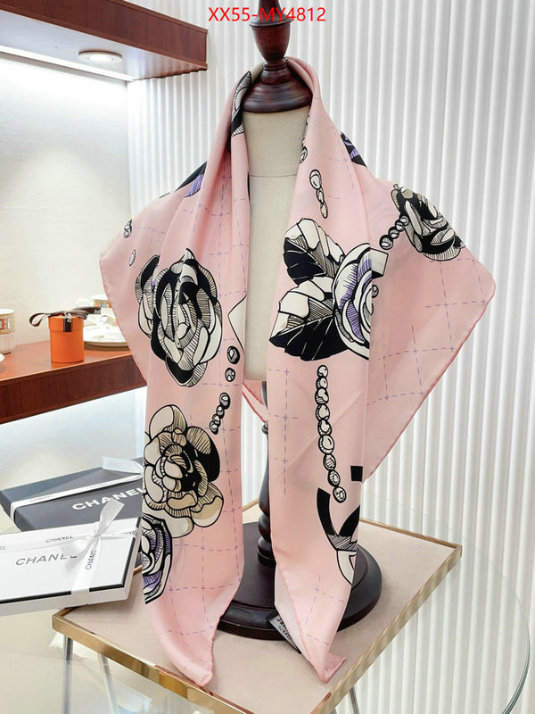 Scarf-Chanel top sale ID: MY4812 $: 55USD