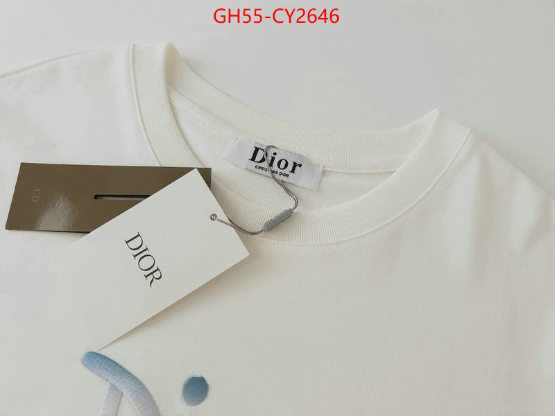 Clothing-Dior replicas ID: CY2646 $: 55USD