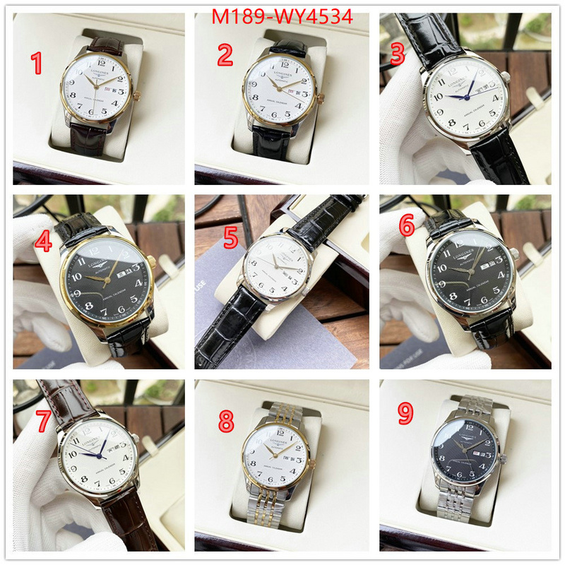 Watch(4A)-Longines top quality designer replica ID: WY4534 $: 189USD