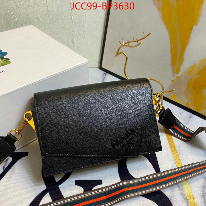 Prada Bags (4A)-Diagonal- 1:1 replica wholesale ID: BP3630 $: 99USD