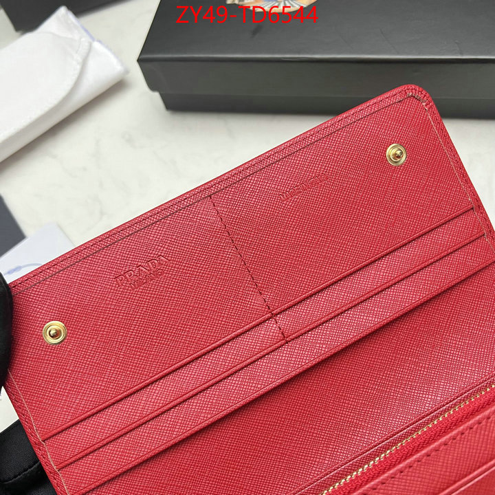Prada Bags (4A)-Wallet replica best ID: TD6544 $: 49USD