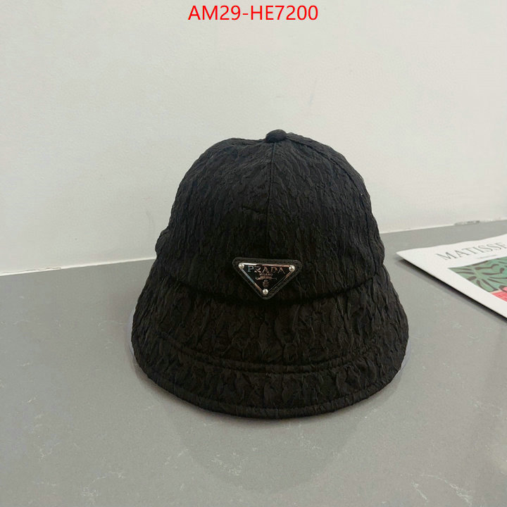 Cap (Hat)-Prada we curate the best ID: HE7200 $: 29USD