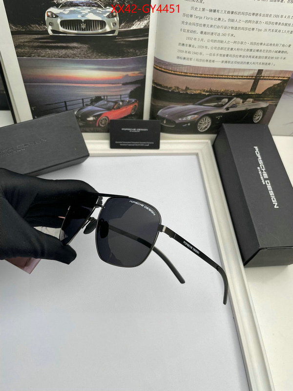 Glasses-Porsche aaaaa quality replica ID: GY4451 $: 42USD