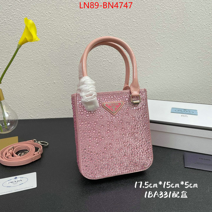 Prada Bags (4A)-Handbag- high ID: BN4747 $: 89USD