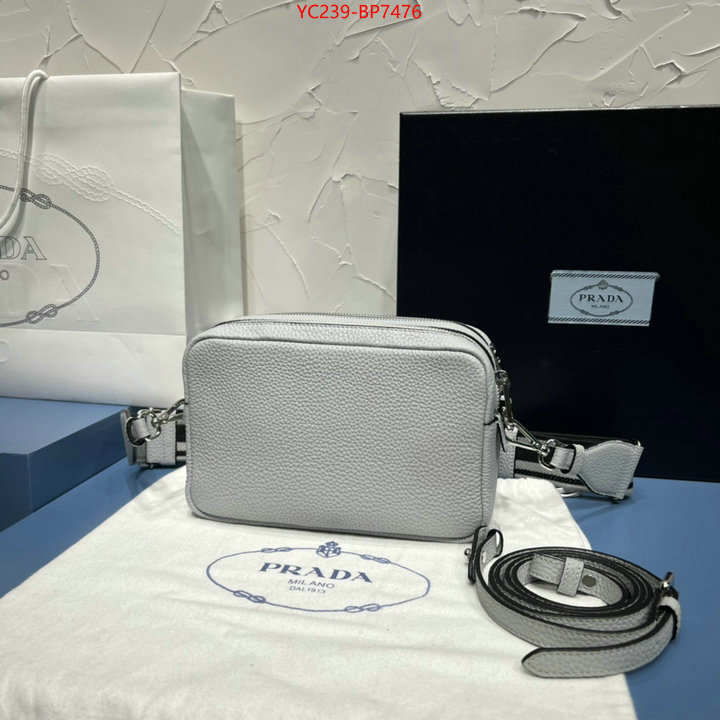 Prada Bags (TOP)-Diagonal- highest quality replica ID: BP7476 $: 239USD