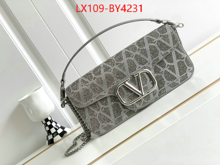 Valentino Bags(4A)-LOC-V Logo online shop ID: BY4231 $: 109USD